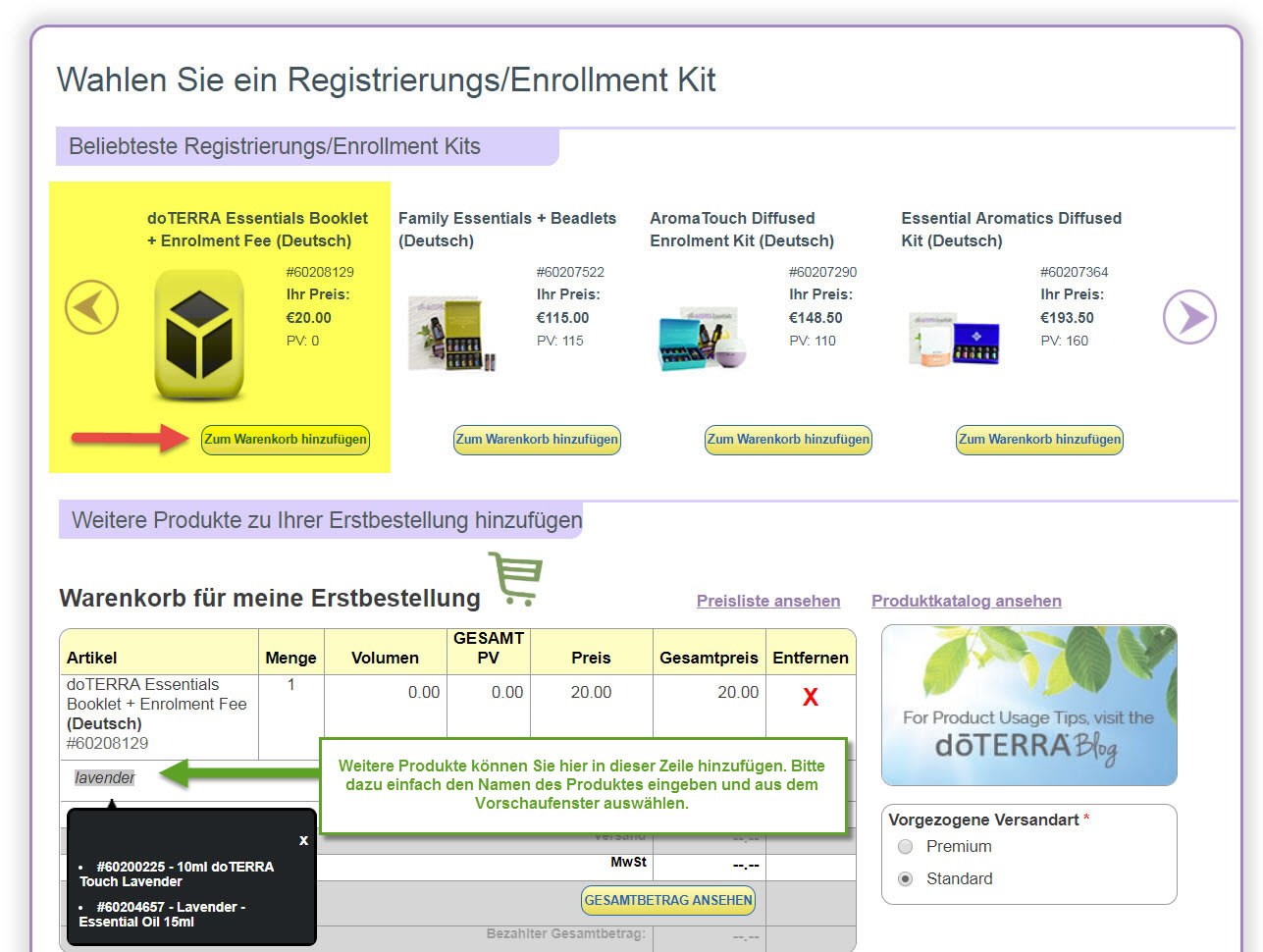 doterra-poweroele-anmeldung-als-vorteilskunde1